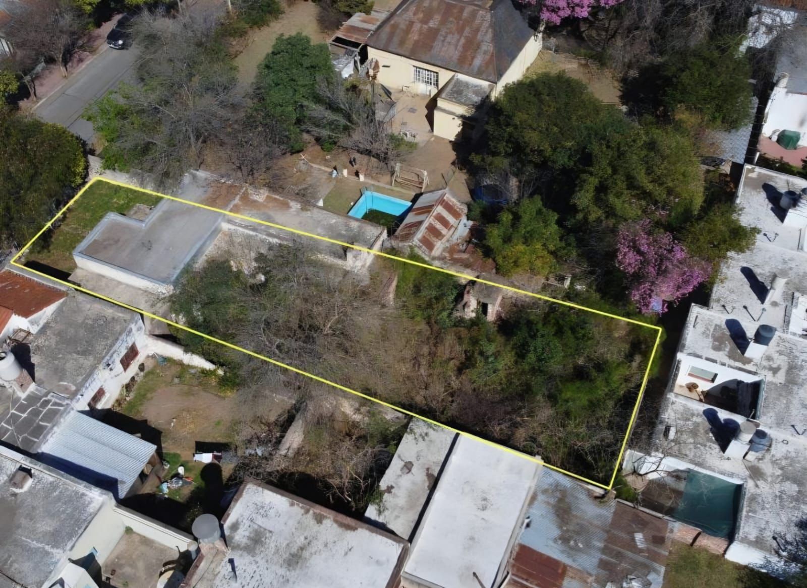 Vista exterior de la propiedad en Villa Cabrera, Córdoba