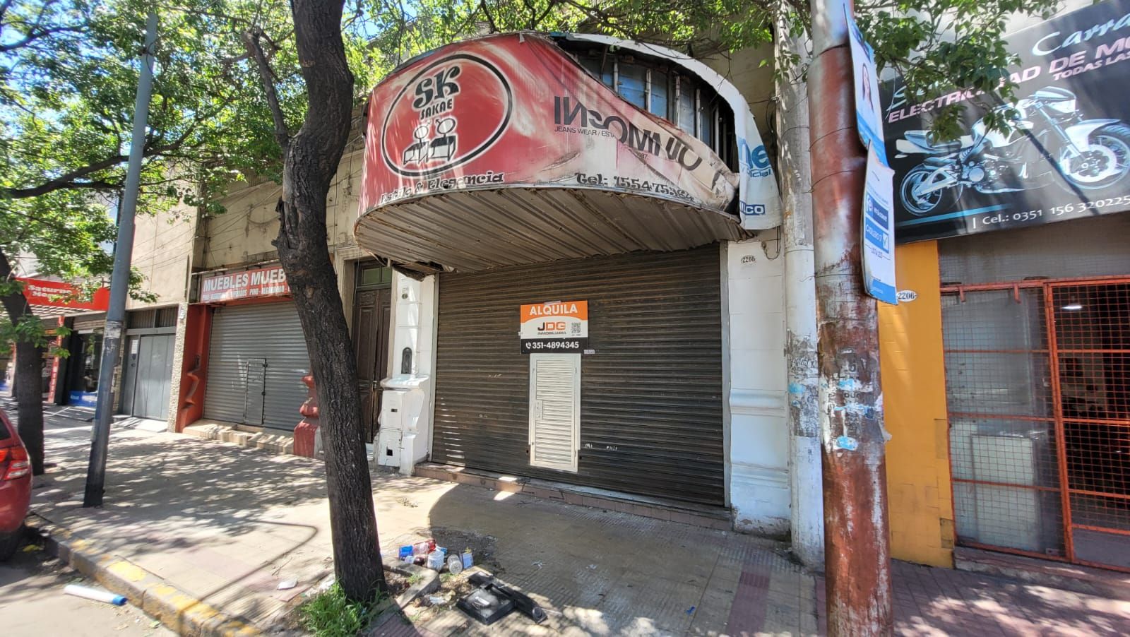 Vista exterior de la propiedad en General Pueyrredon, Córdoba